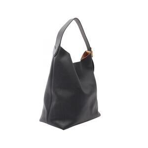 Louis Vuitton Lowkey Hobo Leather Shoulder Bag Black